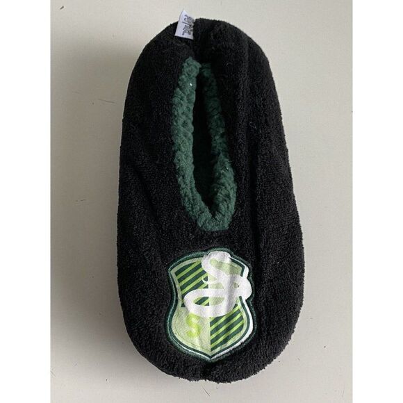 Snuggle Toes Harry Potter Slytherin Slippers Women’s Sz 4-10 Black Green NEW - Picture 7 of 12
